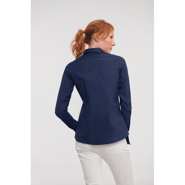 Russell | Ultimatives Stretch-Langarm-Damenhemd